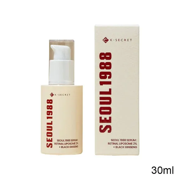 K-SECRET SEOUL 1988 Serum : Retinal Liposome 2% + Black Ginseng 30ml