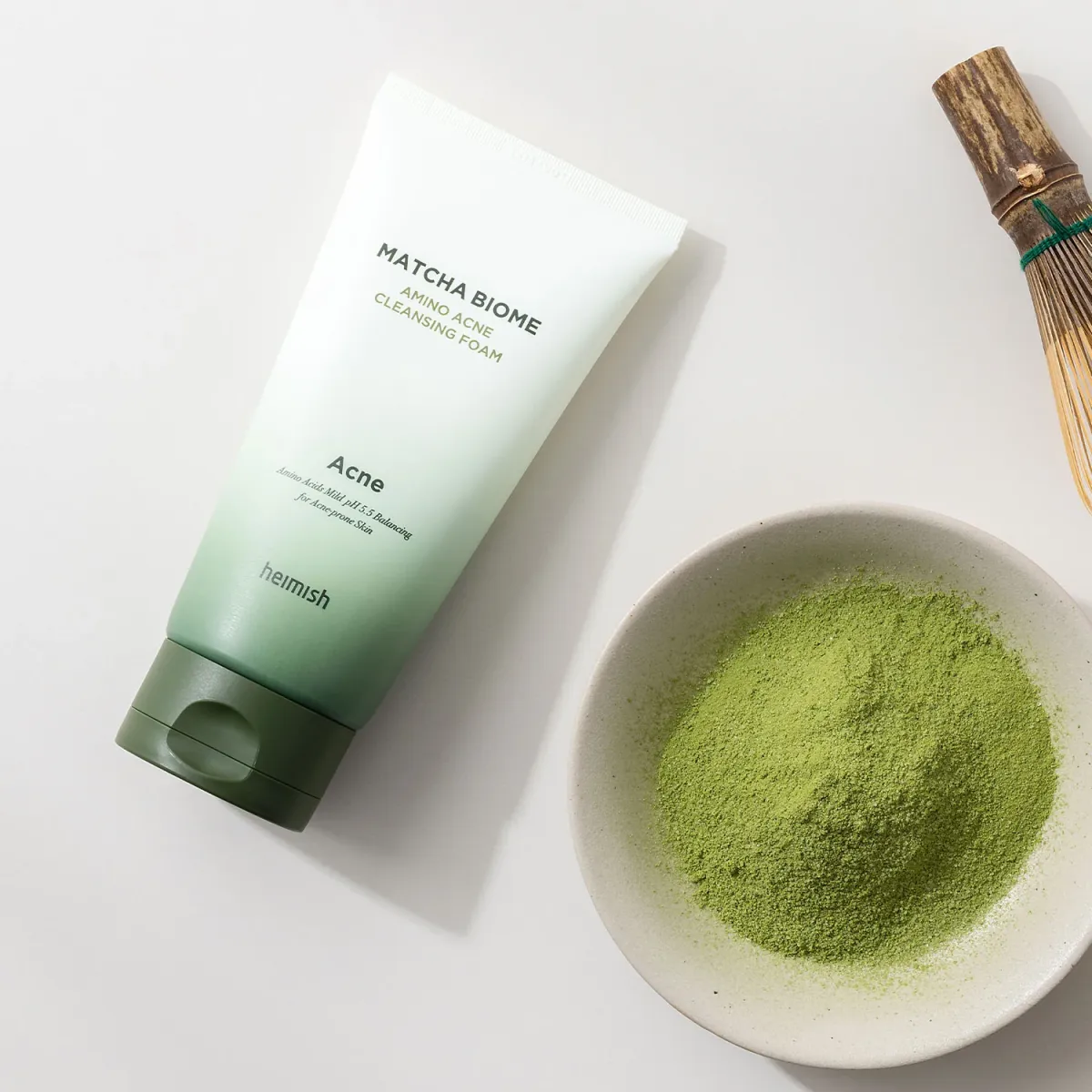 HEIMISH MATCHA BIOME AMINO ACNE CLEANSING FOAM 150ML