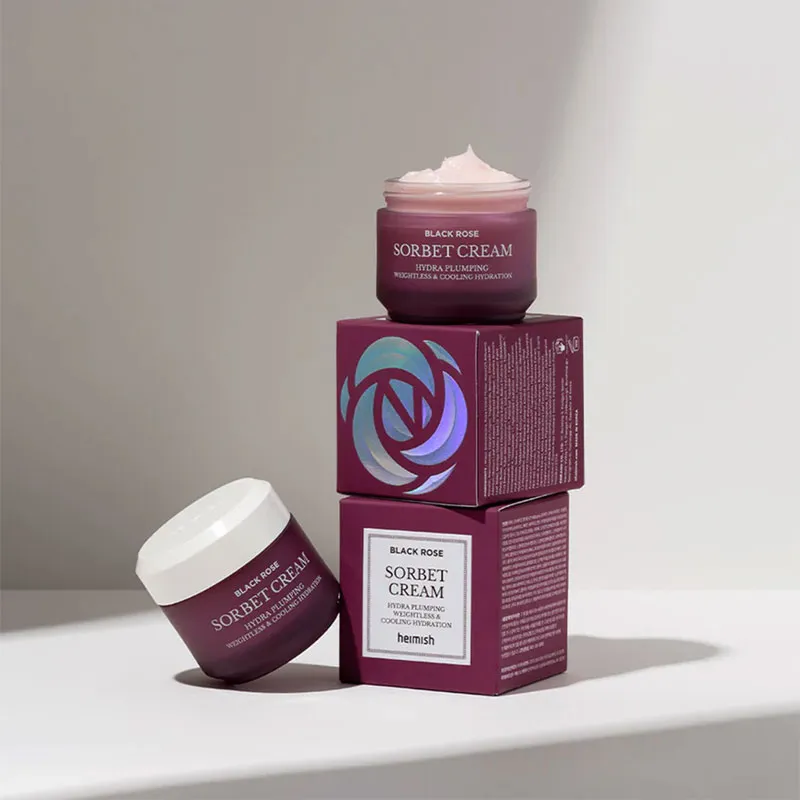 HEIMISH BLACK ROSE HYDRA PLUMPING SORBET CREAM 50ML