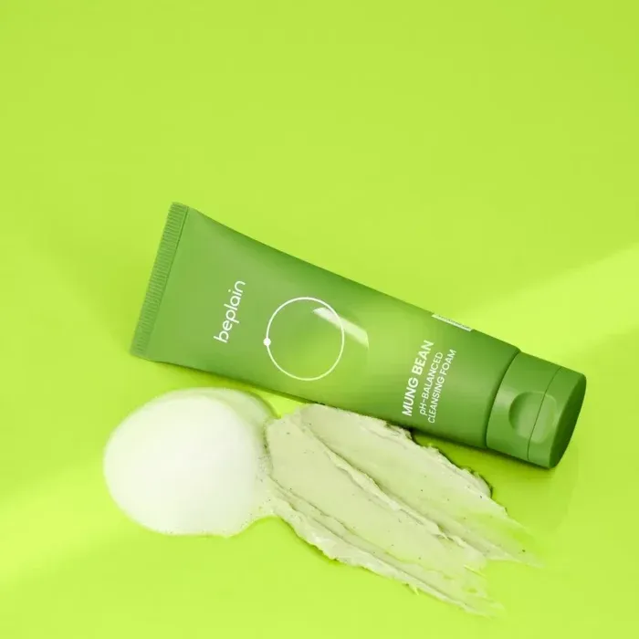 Beplain Mung Bean pH Balanced Cleansing Foam (80ml)