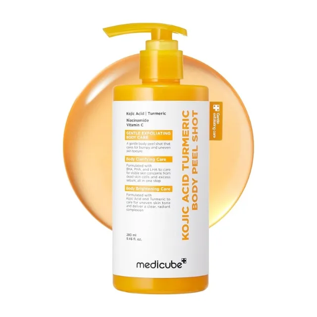 MEDICUBE Kojic Acid Turmeric Body Peel Shot - 280ml