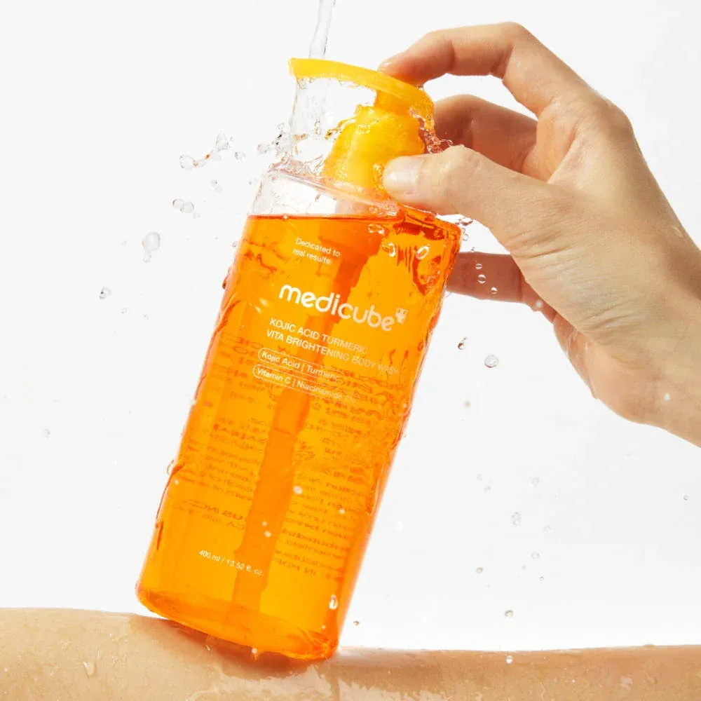 MEDICUBE Kojic Acid Turmeric Brightening Body Wash - 400ml